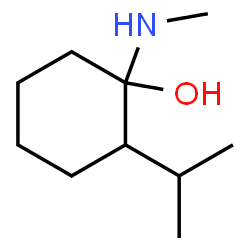 Cyclohexanol,1-(methylamino)-2-(1-methylethyl)-(9CI)结构式