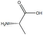 (2S)-2-aminopropanoic acid结构式