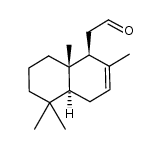 (1S,4aS,8aS)-1,4,4a,5,6,7,8,8a-octahydro-2,5,5,8a-tetramethyl-1-naphthalenethanal Structure