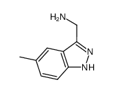 1-(5-methyl-1h-indazol-3-yl)methanamine结构式