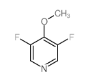 3,5-Difluoro-4-methoxypyridine structure