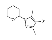 4-Bromo-3,5-dimethyl-1-(THP)-1H-pyrazole structure