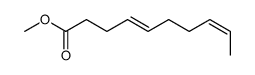 methyl 4,8-decadienoate Structure