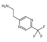 2-[5-(trifluoromethyl)pyrazin-2-yl]ethanamine Structure