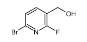 (6-Bromo-2-fluoropyridin-3-yl)methanol Structure