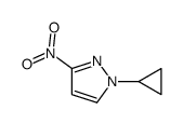 1-环丙基-3-硝基-1H-吡唑结构式
