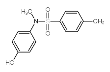 N-(4-HYDROXY-PHENYL)-4,N-DIMETHYL-BENZENESULFONAMIDE Structure