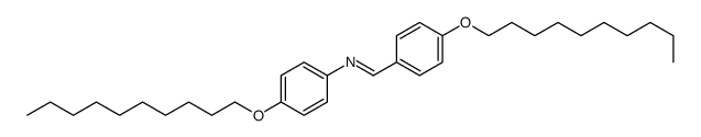 N,1-bis(4-decoxyphenyl)methanimine Structure