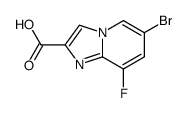 6-溴-8-氟咪唑并[1,2-a]吡啶-2-甲酸图片
