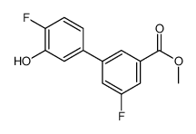 methyl 3-fluoro-5-(4-fluoro-3-hydroxyphenyl)benzoate Structure