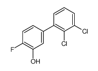 5-(2,3-dichlorophenyl)-2-fluorophenol结构式