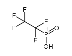 (perfluoroethyl)phosphinic acid结构式