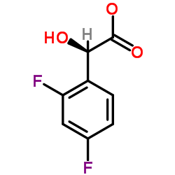 2,4-二氟扁桃酸结构式