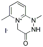 1,6-DIMETHYL-3-OXO-1H,2H,3H,4H-PYRIDO[2,1-C][1,2,4]TRIAZIN-5-IUM结构式