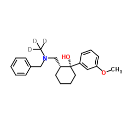 rac N-Benzyl-N-desmethyl Tramadol-d3结构式