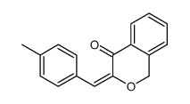 3-[(4-methylphenyl)methylidene]-1H-isochromen-4-one结构式