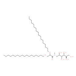 1,2-distearylglycerate-3-N-methylglucamine structure