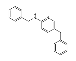 2-Benzylamino-5-benzylpyridine Structure