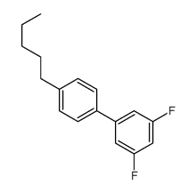 1,3-difluoro-5-(4-pentylphenyl)benzene结构式