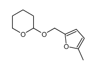2-[(5-methylfuran-2-yl)methoxy]oxane Structure