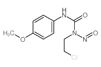 Urea, 1-(2-chloroethyl)-3-(p-methoxyphenyl)-N-nitroso- (8CI) picture