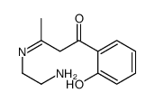 3-(2-aminoethylimino)-1-(2-hydroxyphenyl)butan-1-one Structure