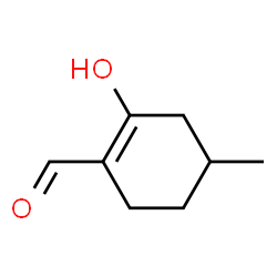 1-Cyclohexene-1-carboxaldehyde, 2-hydroxy-4-methyl- (9CI) Structure