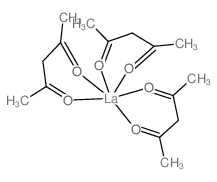 lanthanum acetylacetonate Structure