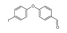 4-(4-iodo-phenoxy)-benzaldehyde结构式