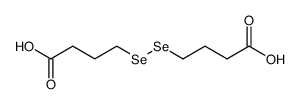 4,4'-Diselenodibutyric acid结构式