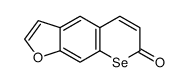 selenopyrano[3,2-f][1]benzofuran-7-one结构式