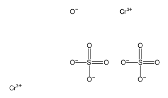 chromium(3+),trisulfate结构式
