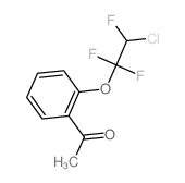 Ethanone, 1-[2-(2-chloro-1,1,2-trifluoroethoxy)phenyl]-结构式