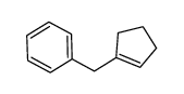 1-cyclopentenyl phenylmethane Structure