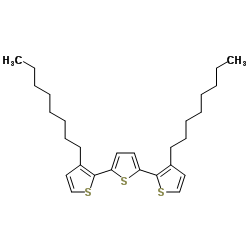 3,3''-Dioctyl-2,2':5',2''-terthiophene Structure
