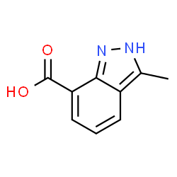 3-Methyl-1H-indazole-7-carboxylic acid Structure