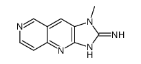 1-Methyl-1H-imidazo(4,5-b)(1,6)naphthyridin-2-amine structure