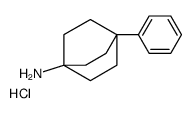 (1-phenyl-4-bicyclo[2.2.2]octanyl)azanium,chloride结构式