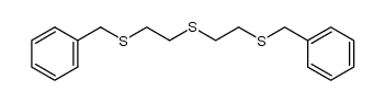 bis-(2-benzylsulfanyl-ethyl)-sulfide结构式