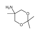1,3-Dioxan-5-amine, 2,2,5-triMethyl-结构式