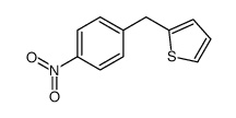 2-[(4-nitrophenyl)methyl]thiophene Structure