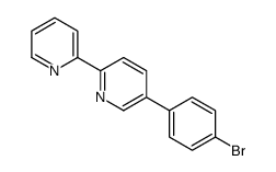 5-(4-BROMOPHENYL)-2,2'-BIPYRIDINE Structure