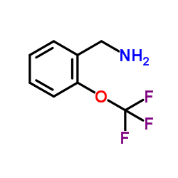 1-[2-(Trifluoromethoxy)phenyl]methanamine Structure