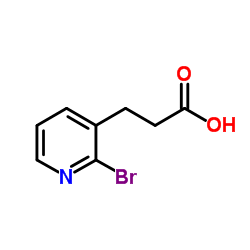 3-(2-Bromo-3-pyridinyl)propanoic acid图片