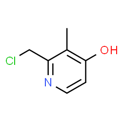 2-(Chloromethyl)-3-methyl-4-pyridinol Structure