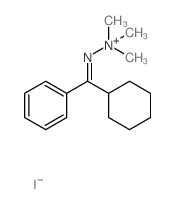 [(cyclohexyl-phenyl-methylidene)amino]-trimethyl-azanium结构式