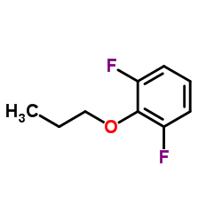 1,3-Difluoro-2-propoxybenzene Structure