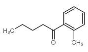 1-(2-甲基苯基)-1-戊酮结构式
