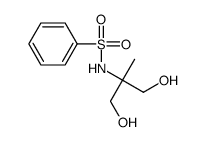 N-(1,3-dihydroxy-2-methylpropan-2-yl)benzenesulfonamide结构式