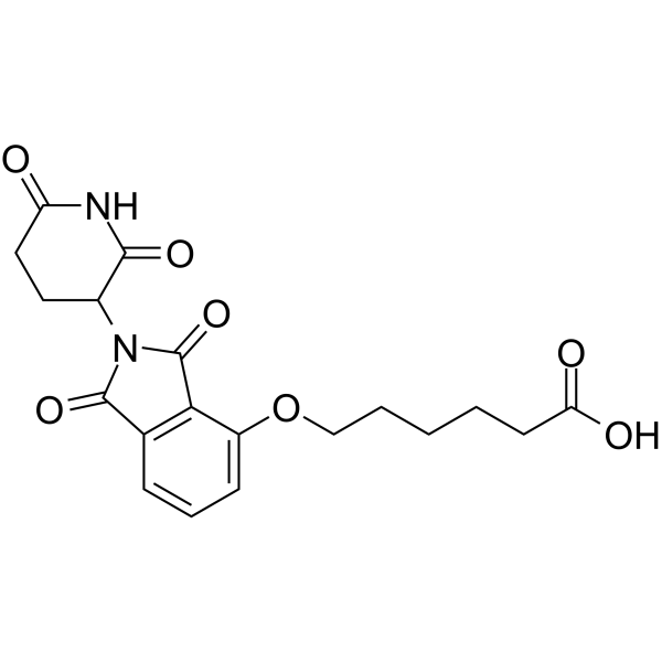Thalidomide-O-C5-acid Structure